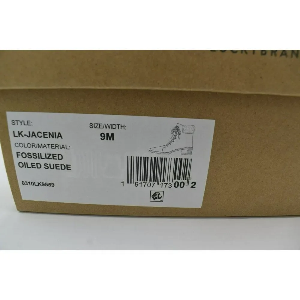 Lucky Brand Womens Size 9 Jacenia Green Shearling Suede Fashion Winter Boots - Picture 11 of 11